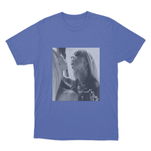 Mas Cara T Shirt Blue